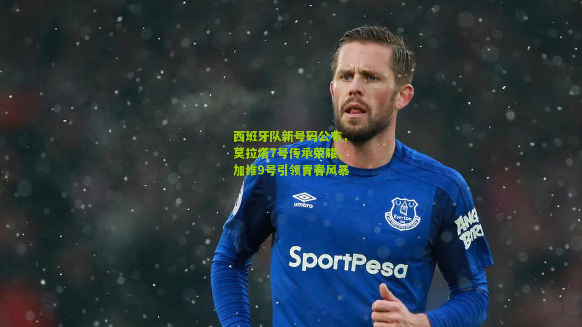 西班牙队新号码公布,莫拉塔7号传承荣耀,加维9号引领青春风暴